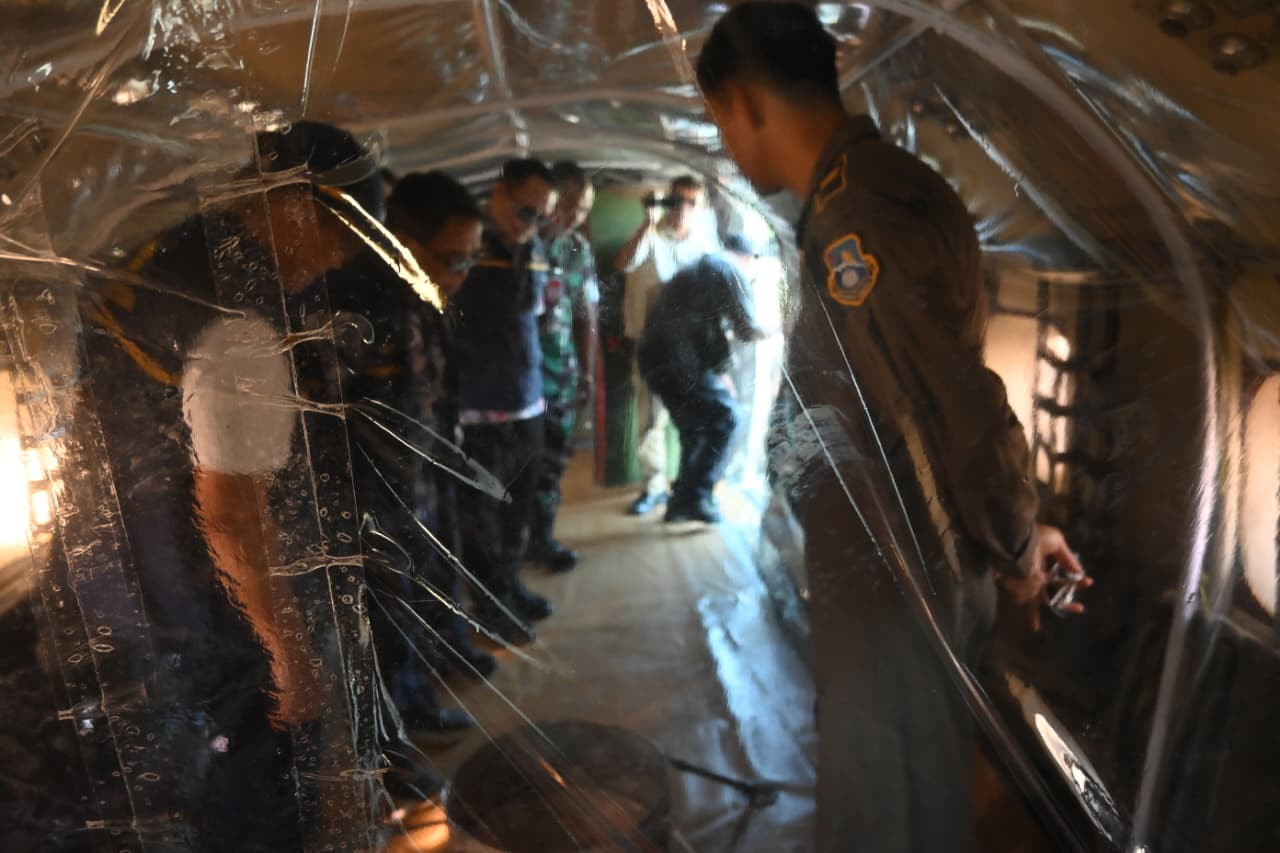 TNI Kerahkan 3 Pesawat Bantu Modifikasi Cuaca untuk Penanganan Karhutla di Kalimantan
