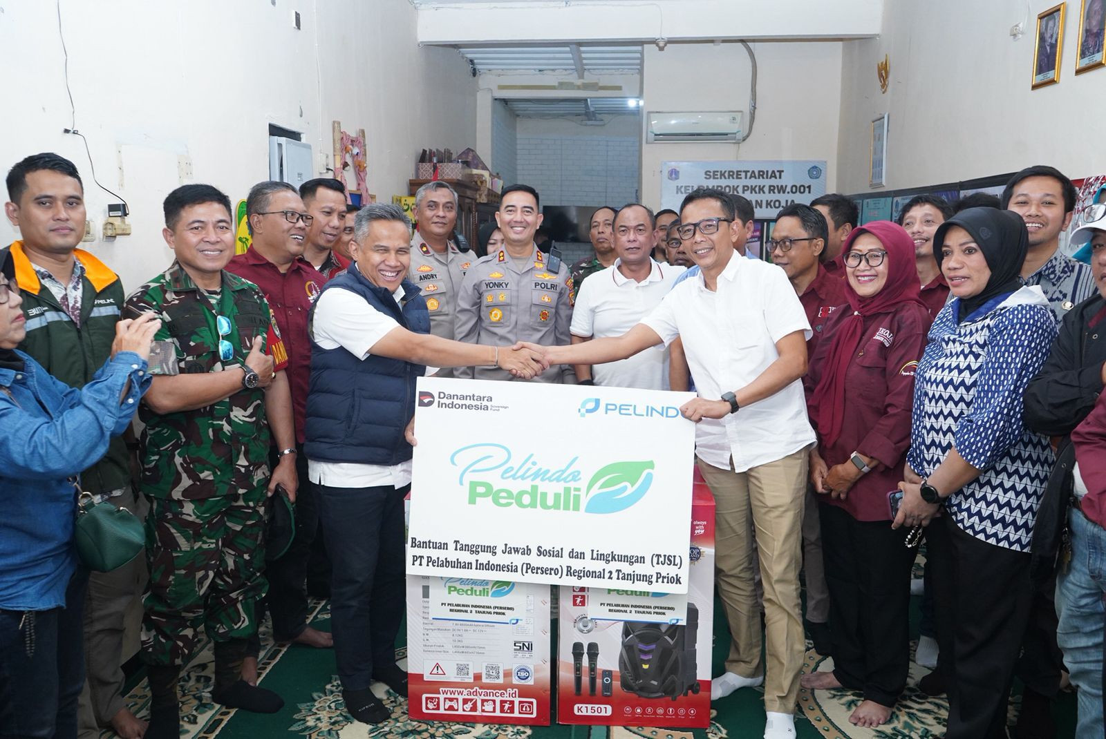 Polres Metro Jakut bersama Forkopimko Jakarta Utara Sapa Warga Koja, Perkuat Sinergi Jaga Kamtibmas