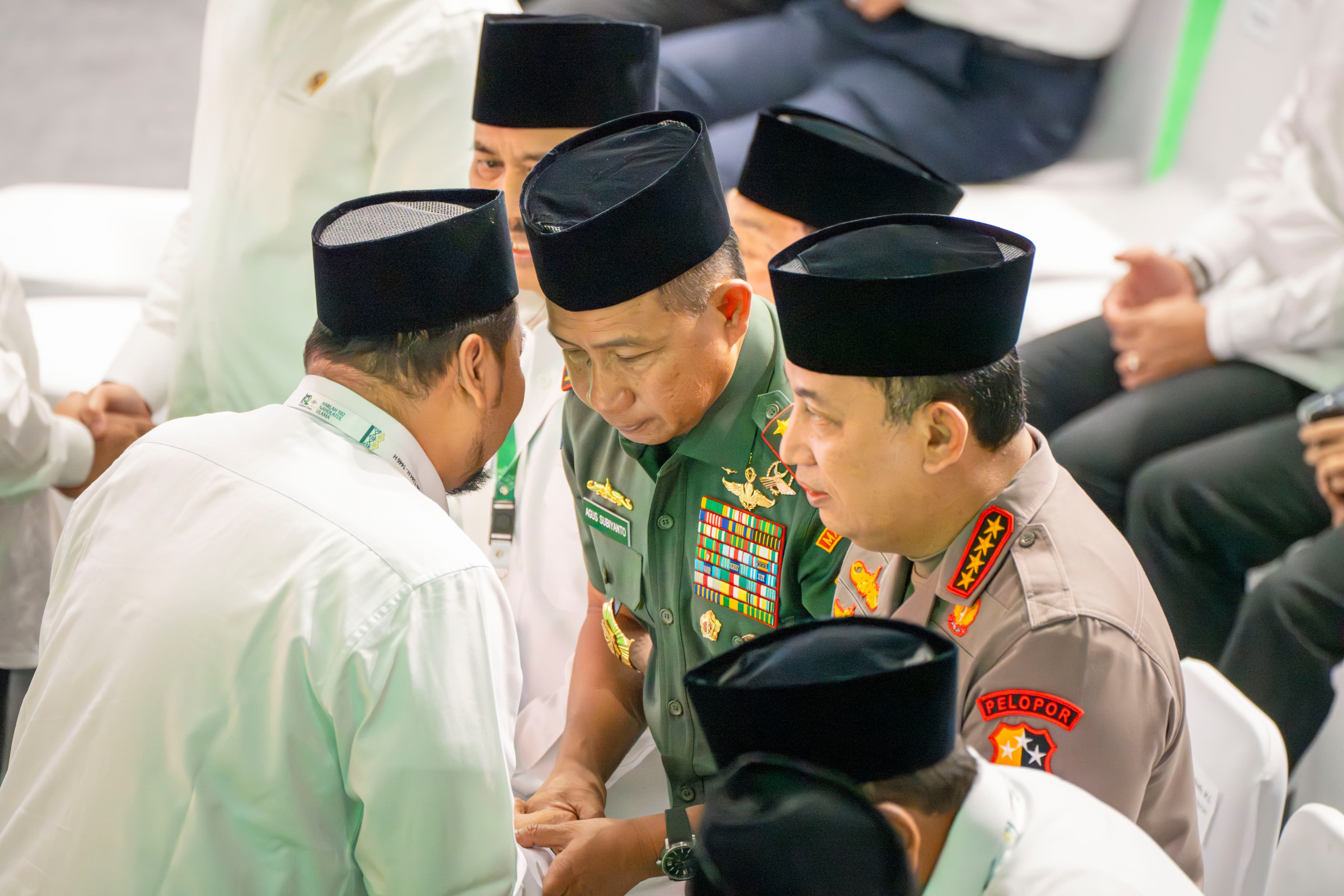 Panglima TNI Dampingi Presiden RI Hadiri Harlah ke-102 Nahdlatul Ulama