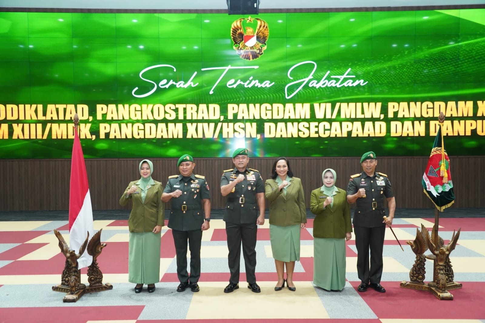 Mayjen TNI Windiyatno Resmi Menjabat Sebagai Pangdam XIV/Hsn