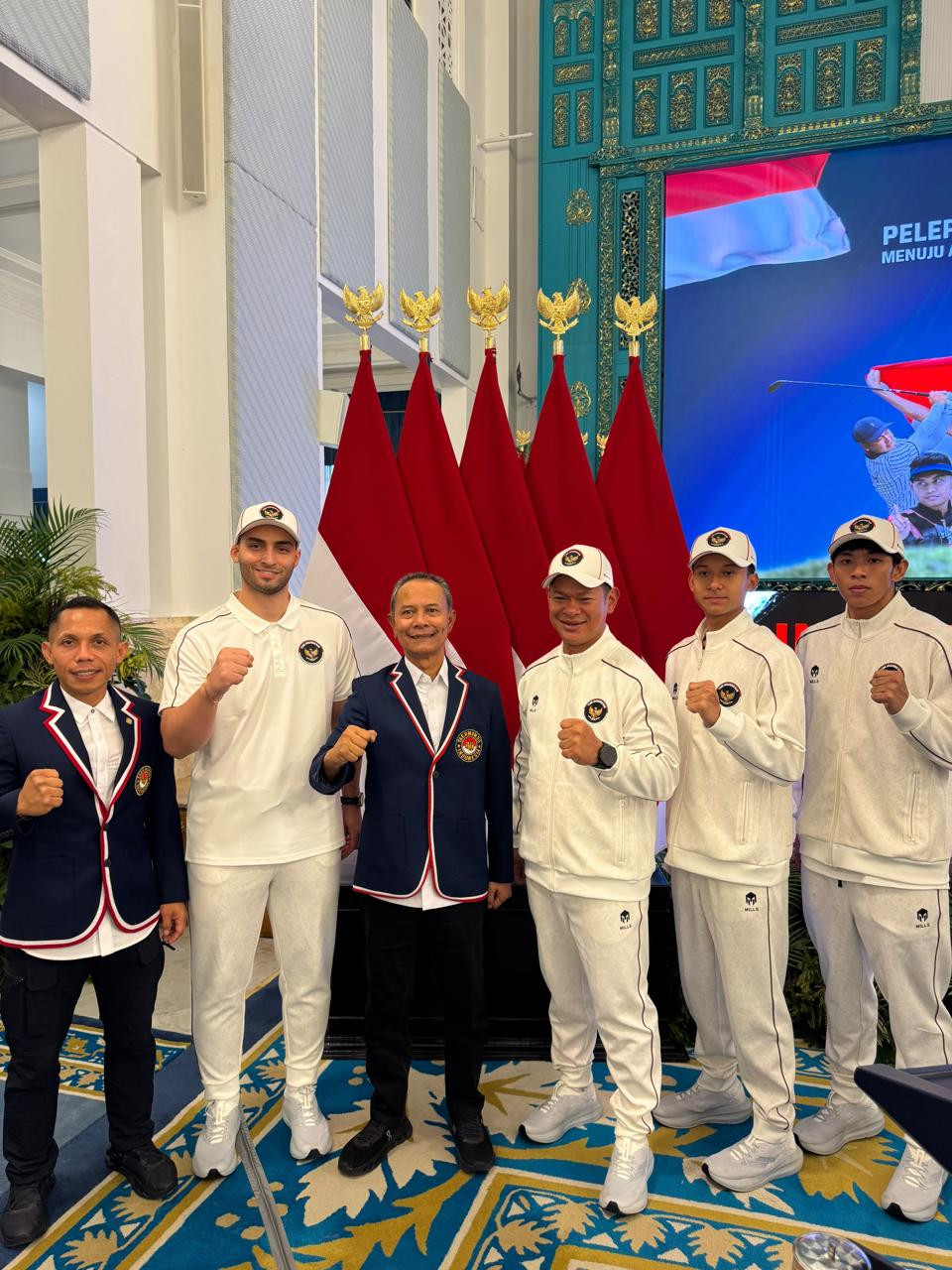 Ketum PBTI Letjen TNI Richard Tampubolon Hadiri Pelepasan Kontingen Indonesia ke Asian Games Aichi-Nagoya 2026