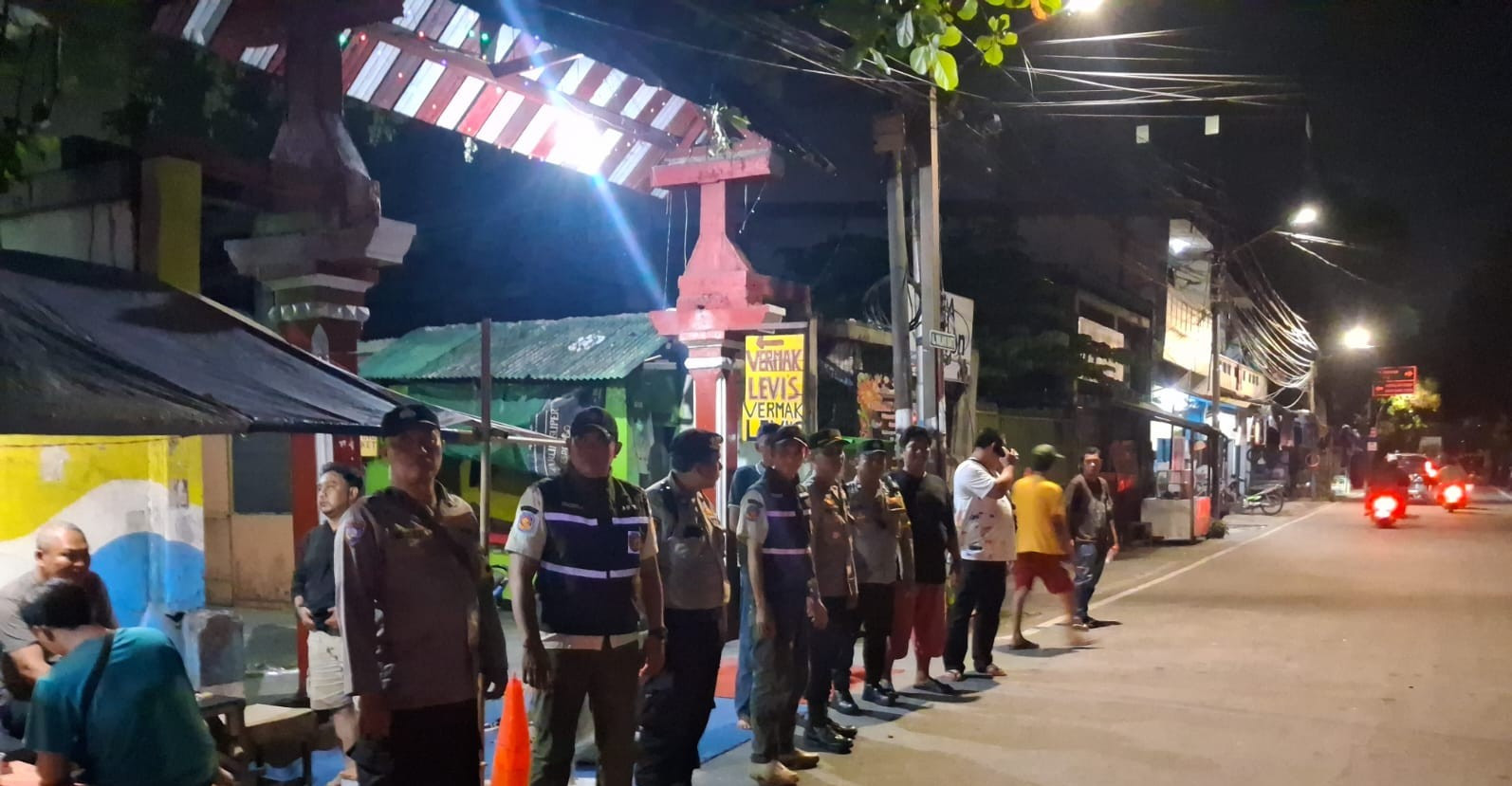 Polsek Koja Gelar Patroli Dini Hari, Perketat Pengawasan Cegah Tawuran dan Begal