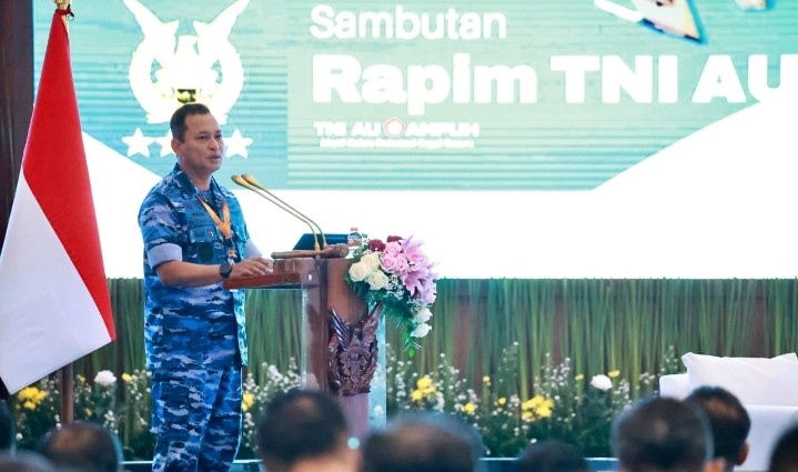 Danlanud Sultan Hasanuddin Hadiri Rapat Pimpinan TNI AU Tahun 2025