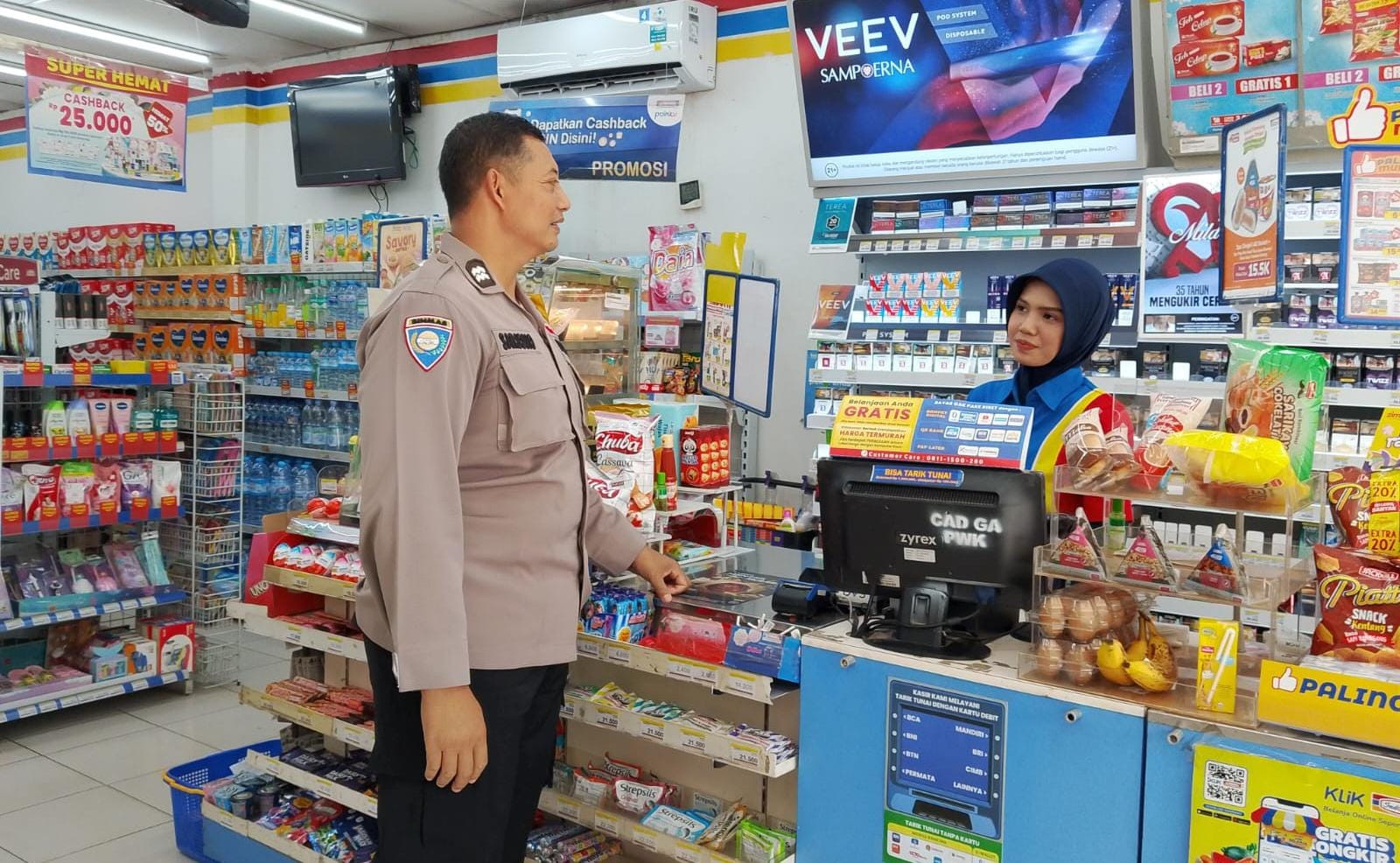 Sambang Kamtibmas Indomaret Mustikasari Kota Bekasi