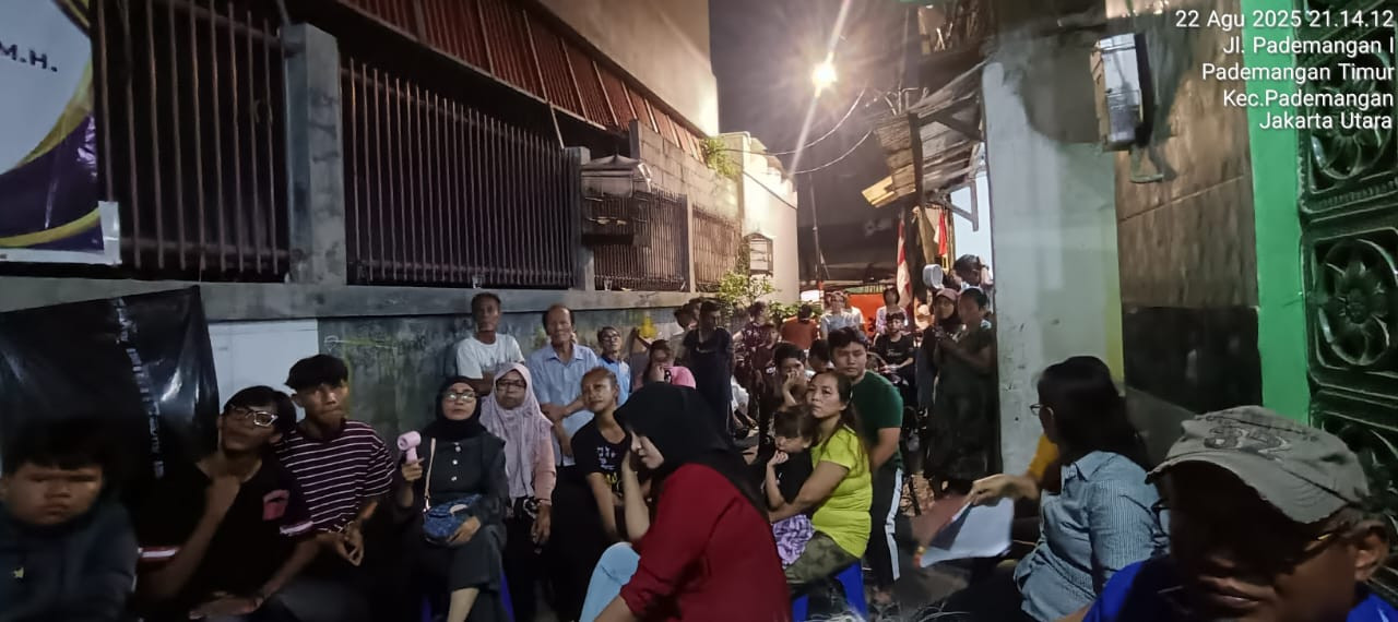 Polsek Pademangan Gelar Rapat Koordinasi Kamtibmas, Warga RW 04 Apresiasi Sinergi Polisi dan Masyarakat