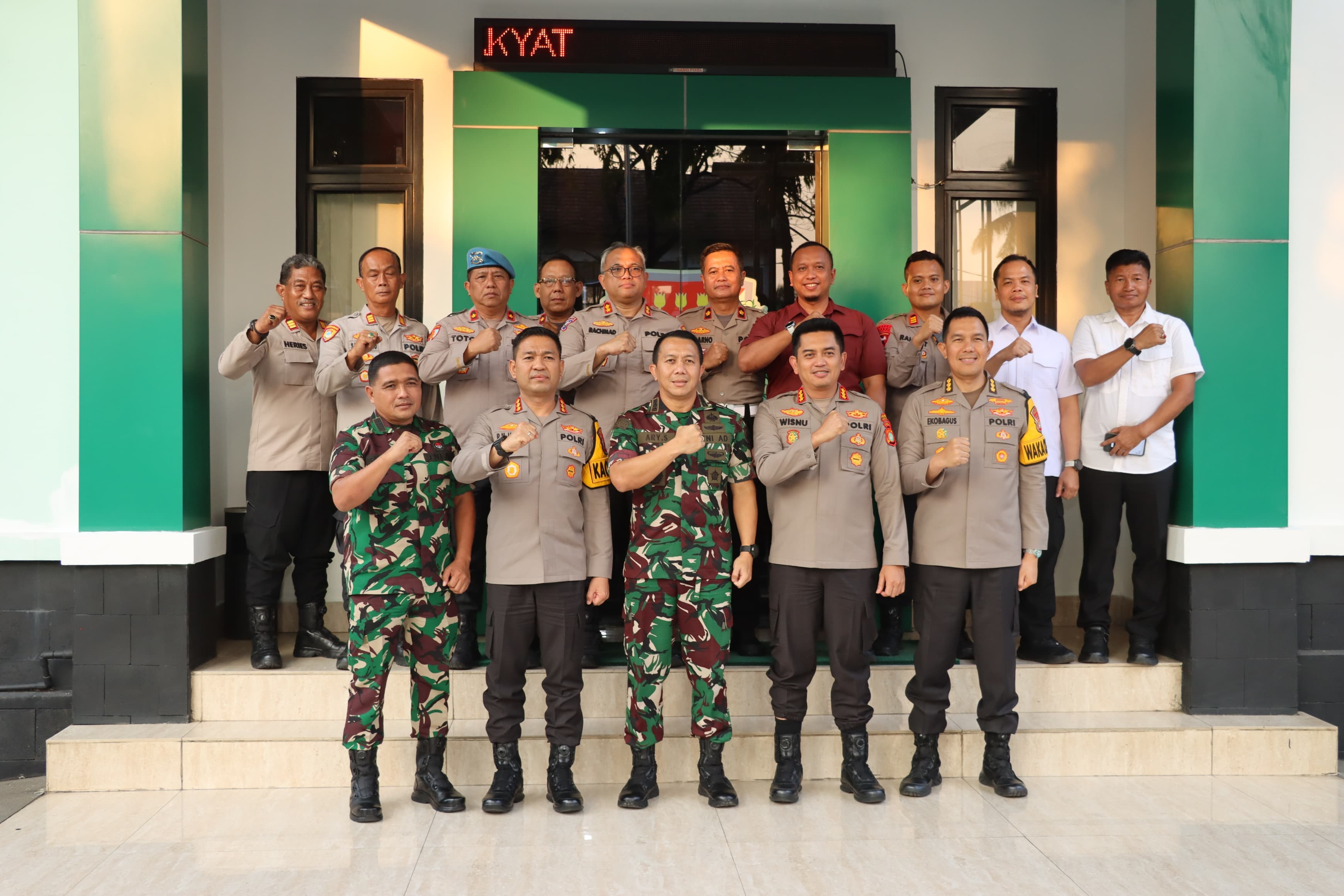 Silaturahmi Kapolres dan Dandim 0506/Tangerang, Perkuat Soliditas TNI-Polri demi Kamtibmas yang Aman