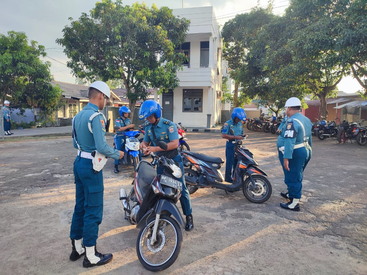 Tegakkan Disiplin Prajurit, Pomal Lanal Bintan Gelar Opsgaktib