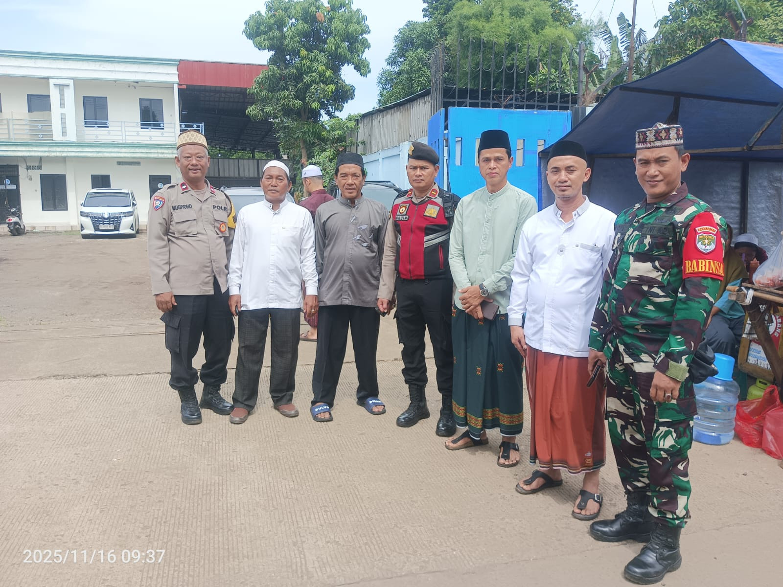 Polsek Bantar Gebang Amankan Peringatan Maulid Nabi Muhammad SAW di Padurenan