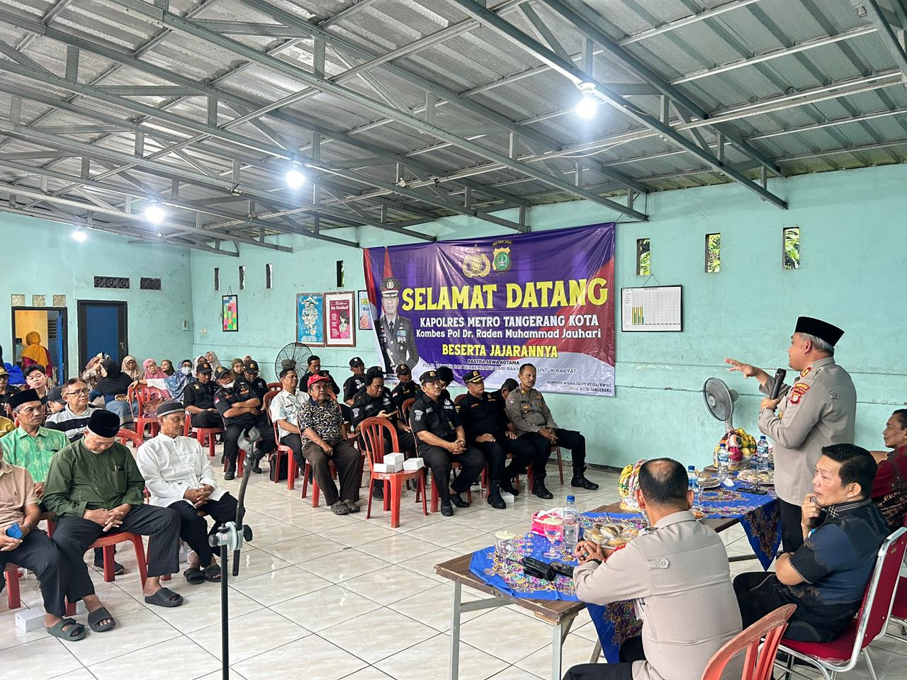 Jaga Jakarta On The Spot, Cara Polres Metro Tangerang Kota Mendengar Keluhan Warga dari Dekat
