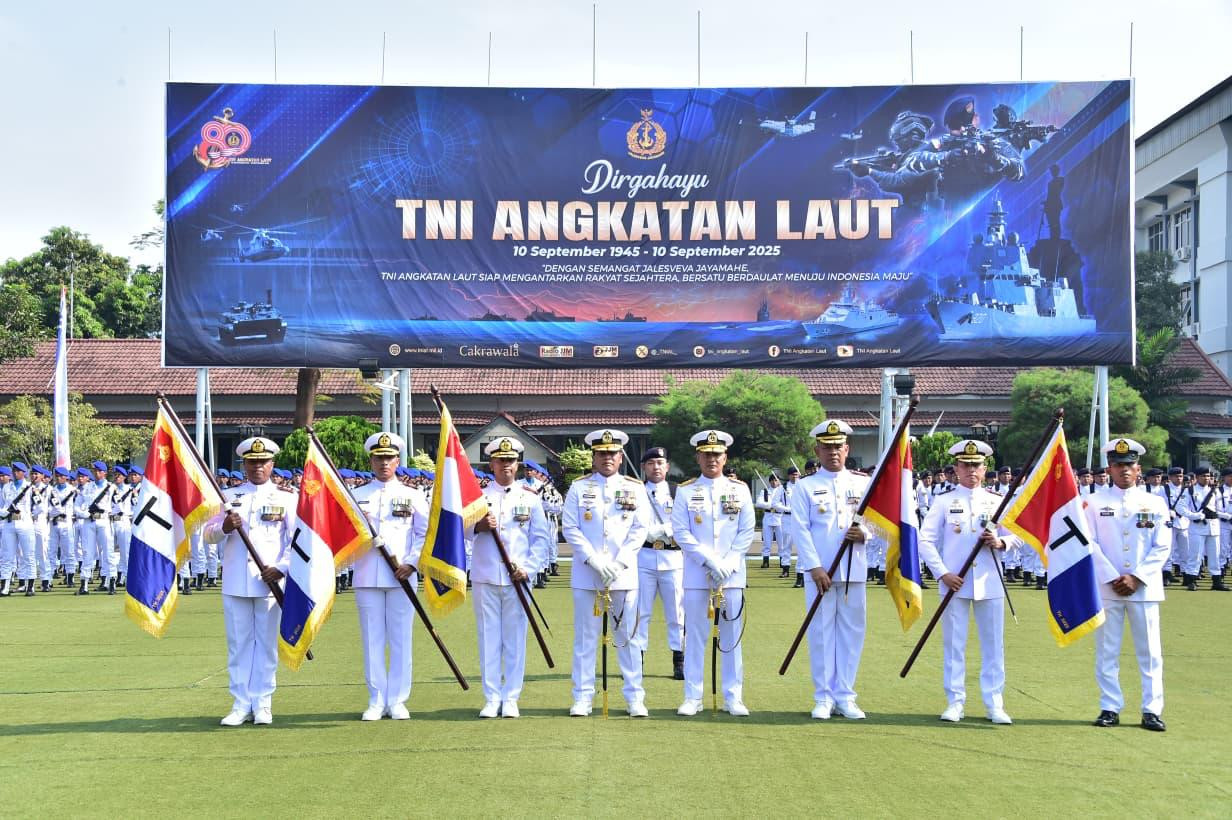 Lanal Banjarmasin Raih Penghargaan Lanal Teladan Tipe B Tahun 2025 dari Kasal