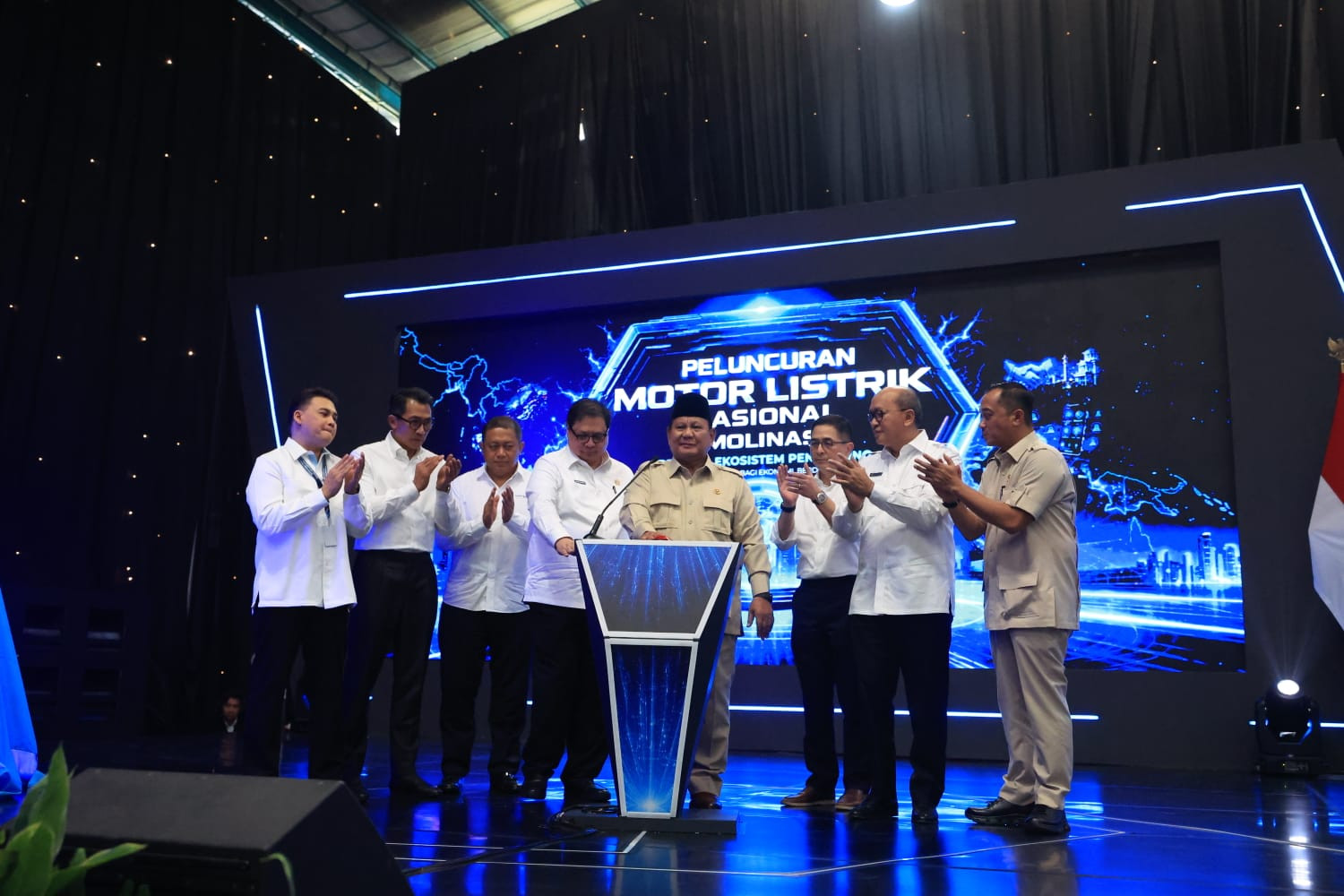 Prabowo Dorong Produksi Motor Listrik Nasional hingga 2 Juta Unit