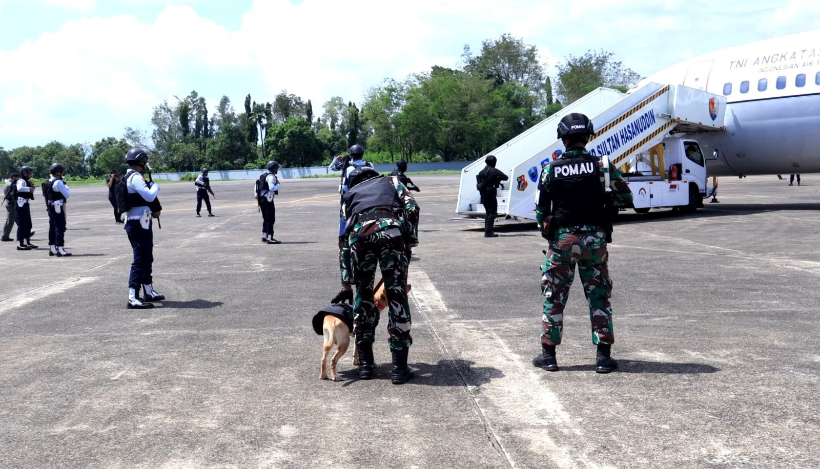Sikatan Daya 2026, Lanud Sultan Hasanuddin Gelar Latihan Penanganan Pasca Force Down