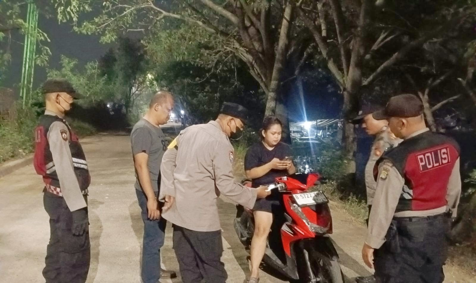 Polsek Cilincing Gelar Patroli KRYD, Antisipasi Tawuran dan Kejahatan Jalanan