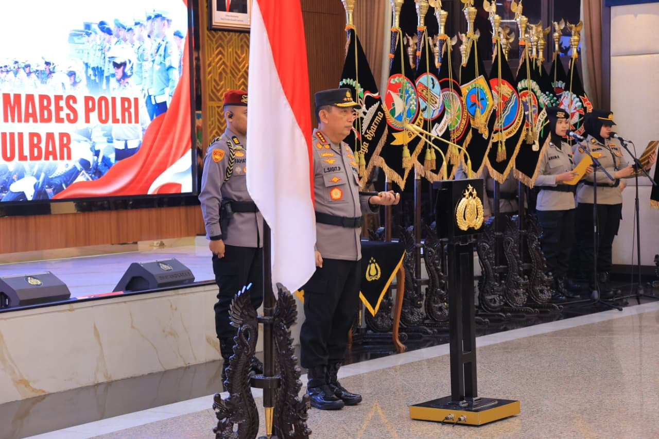Kapolri Pimpin Sertijab dan Pelantikan Pejabat Tinggi Polri Hari Ini