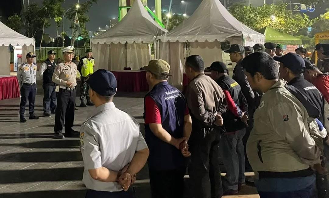 Polsek Bekasi Selatan Gelar Apel Cipta Kondisi 3 Pilar, Tegaskan Komitmen Jaga Kamtibmas