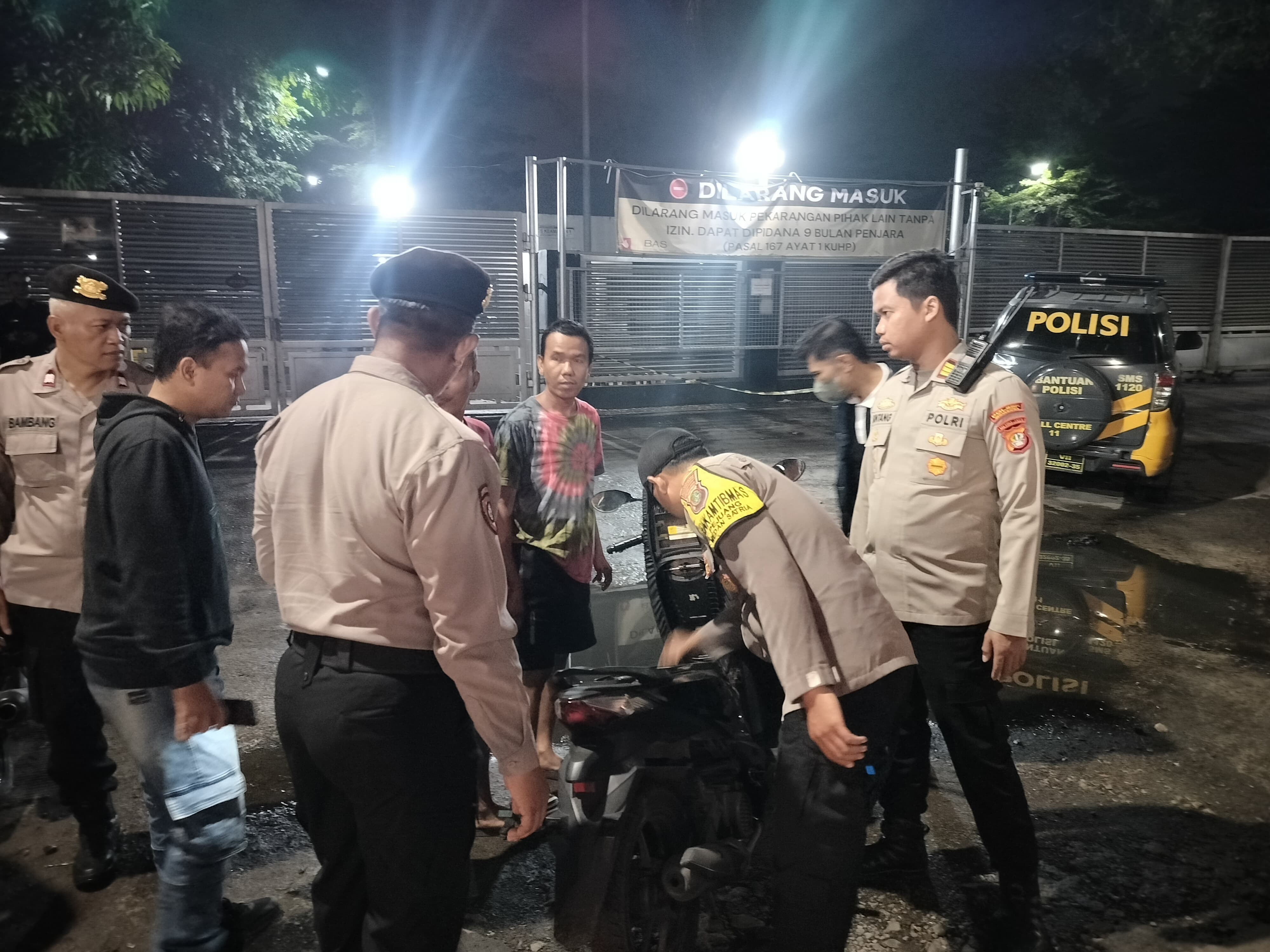 Polsek Medansatria Intensifkan Patroli dan Razia Cegah Aksi 3C di Wilayah Hukum