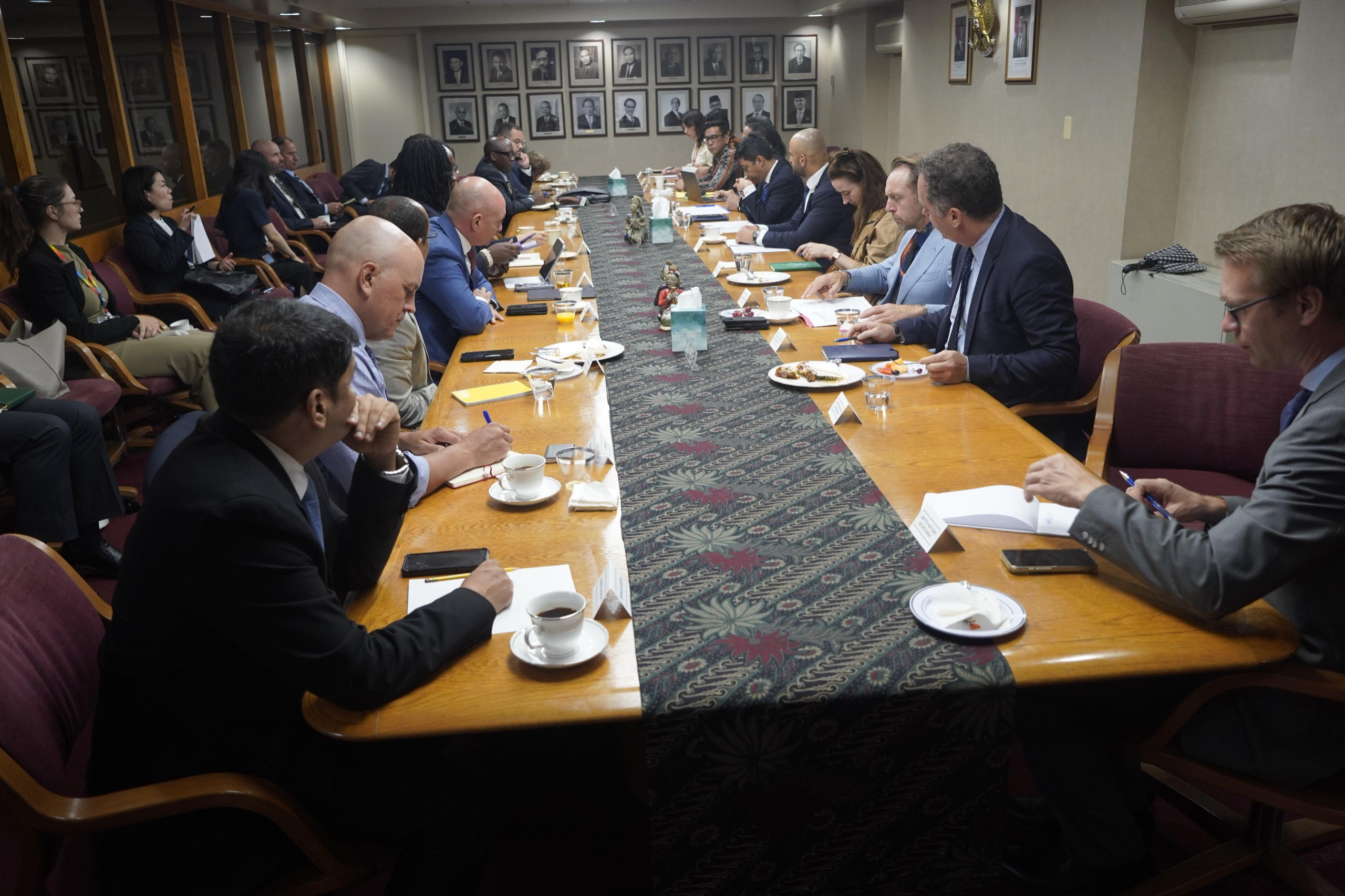 PTRI New York dan Penmil RI Laksanakan Expert Level Meetting UNPM Co-Chairs