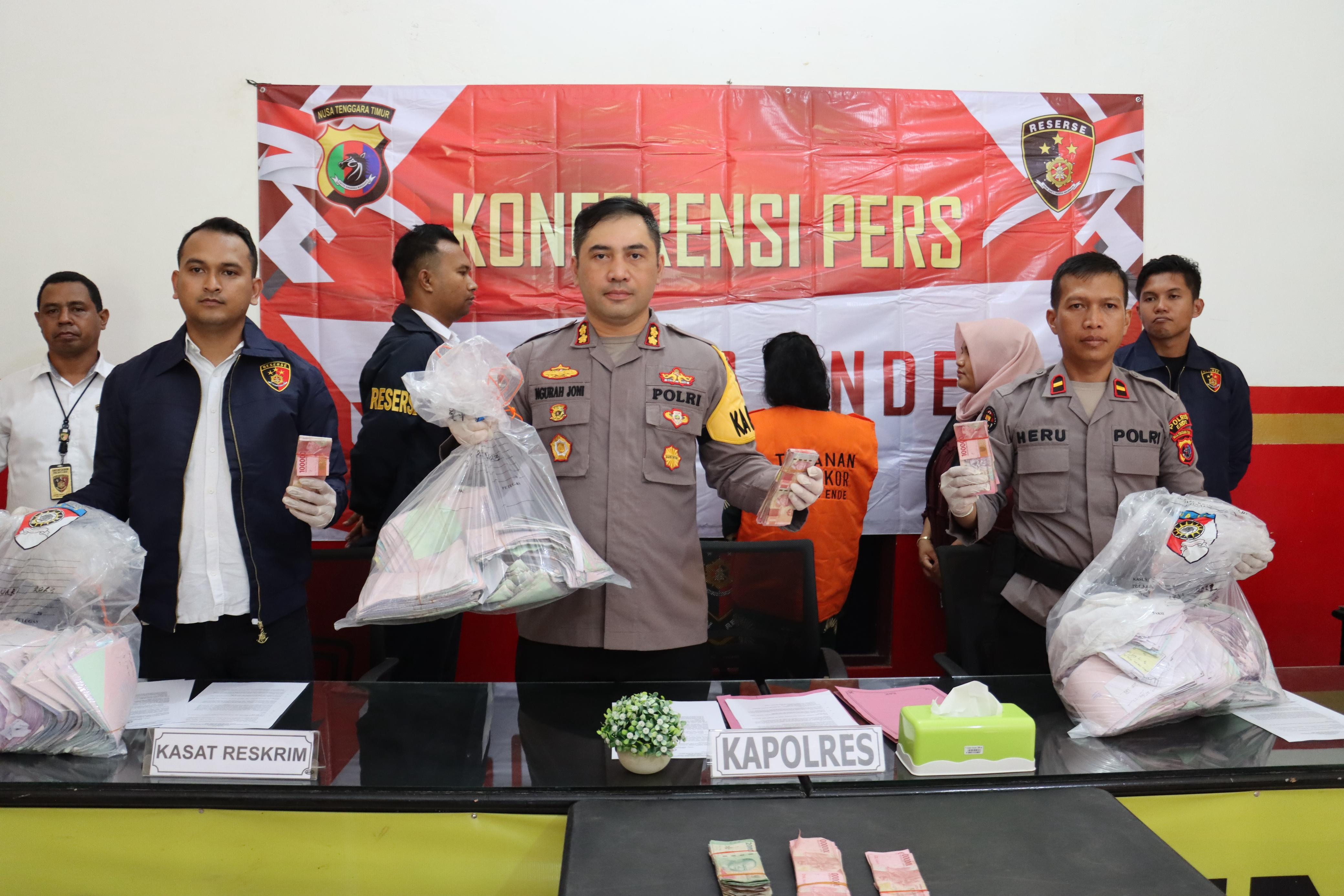 Polda NTT : Melalui Polres Ende  Tetapkan FM Sebagai Tersangka Dugaan Tindak Pidana Korupsi Di RSUD Ende