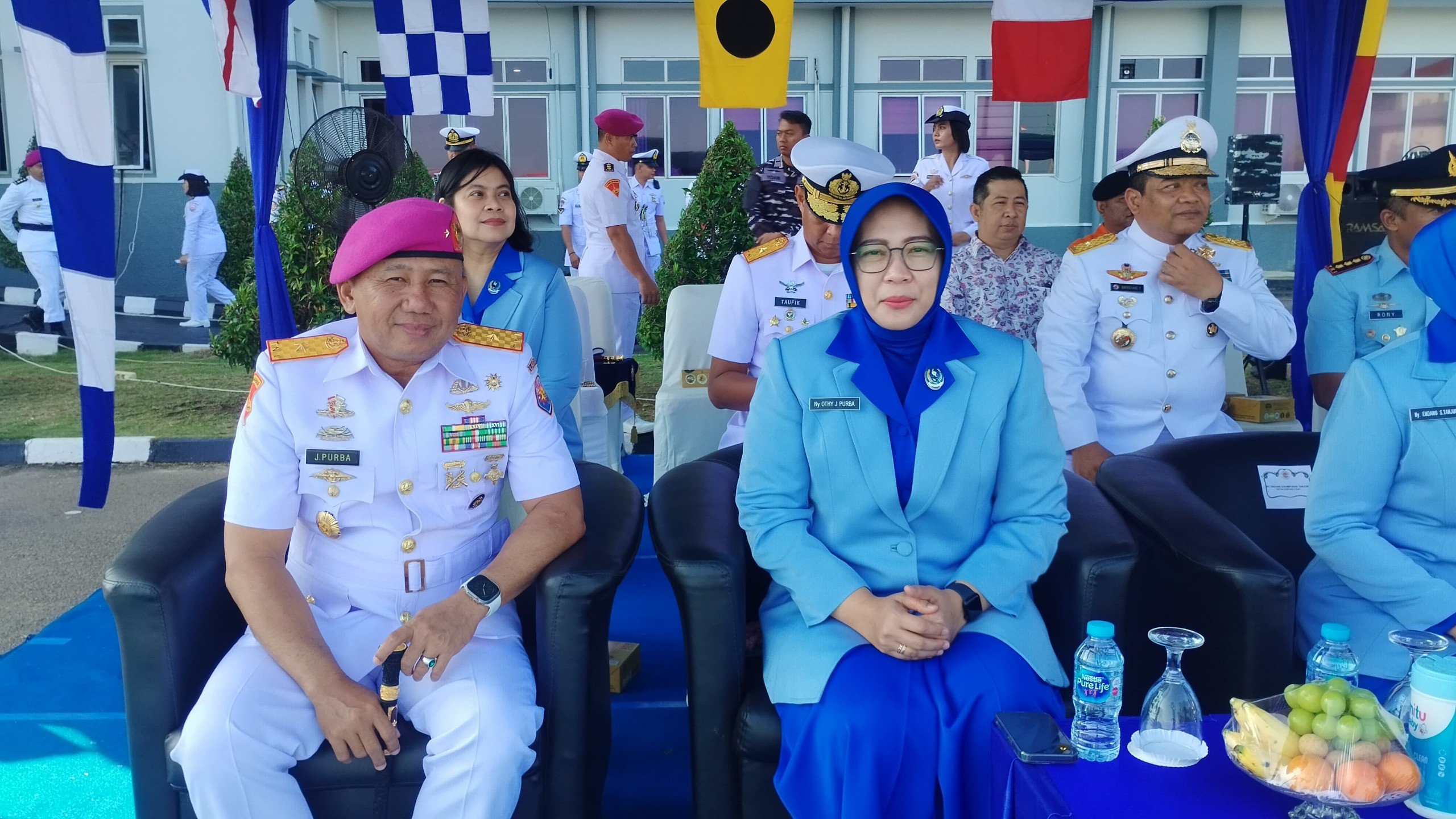 Danlantamal I Hadiri Sertijab Danlantamal IV Batam