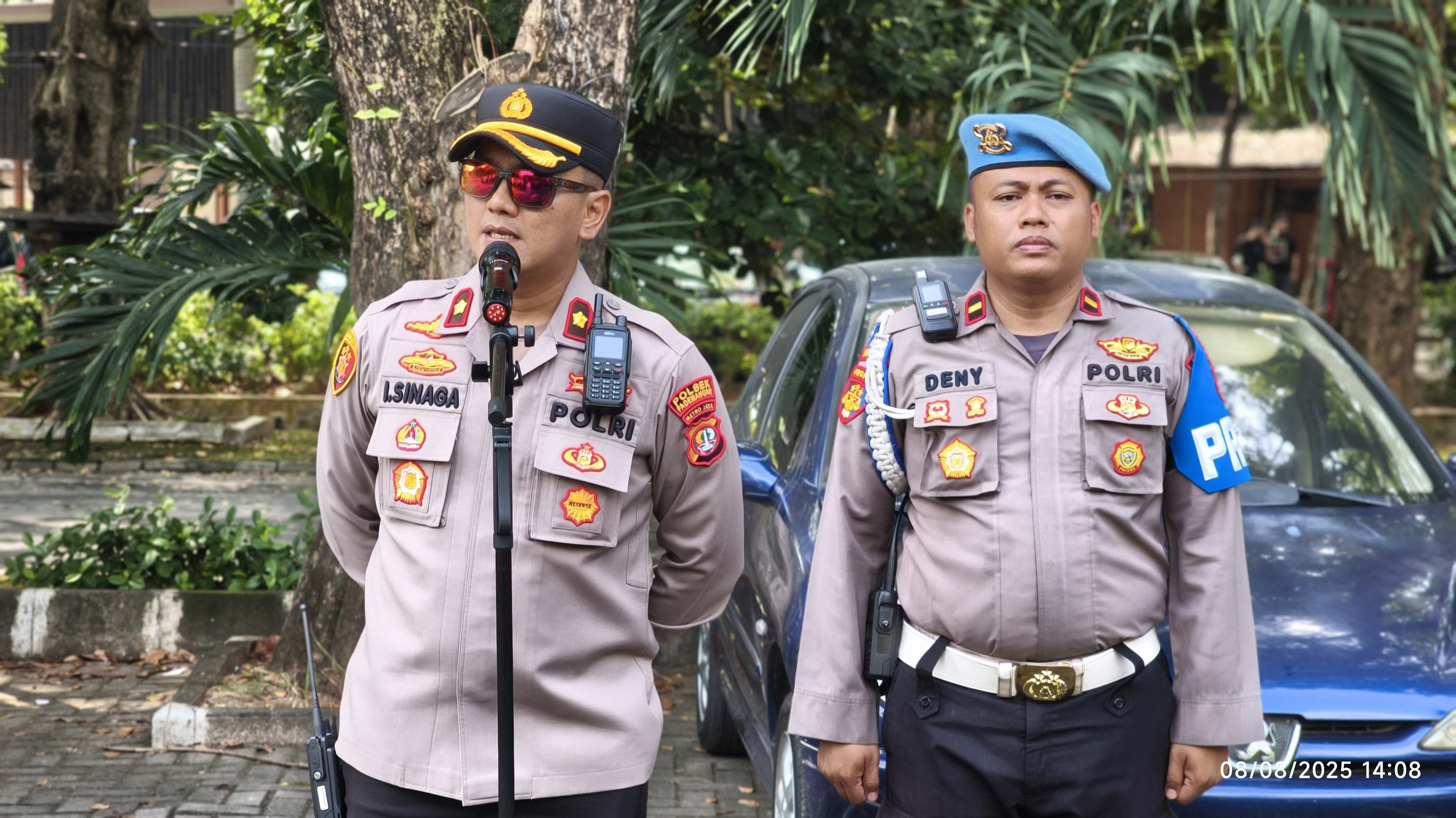 Aparat Gabungan Gelar Apel dan TWG Pengamanan Konser Musik The Sound Project 8 di Ancol