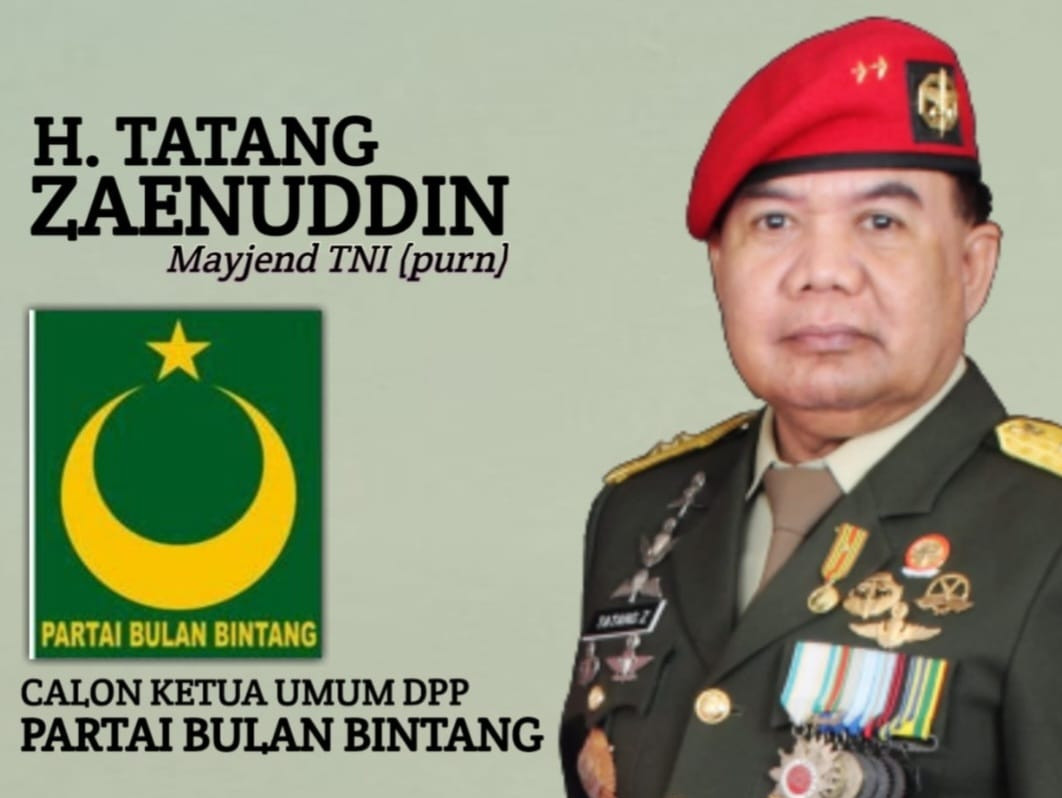 Mayjen TNI Purn Tatang Zaenudin Calon Kuat Jadi Ketum Pasti PBB, Ini Alasannya