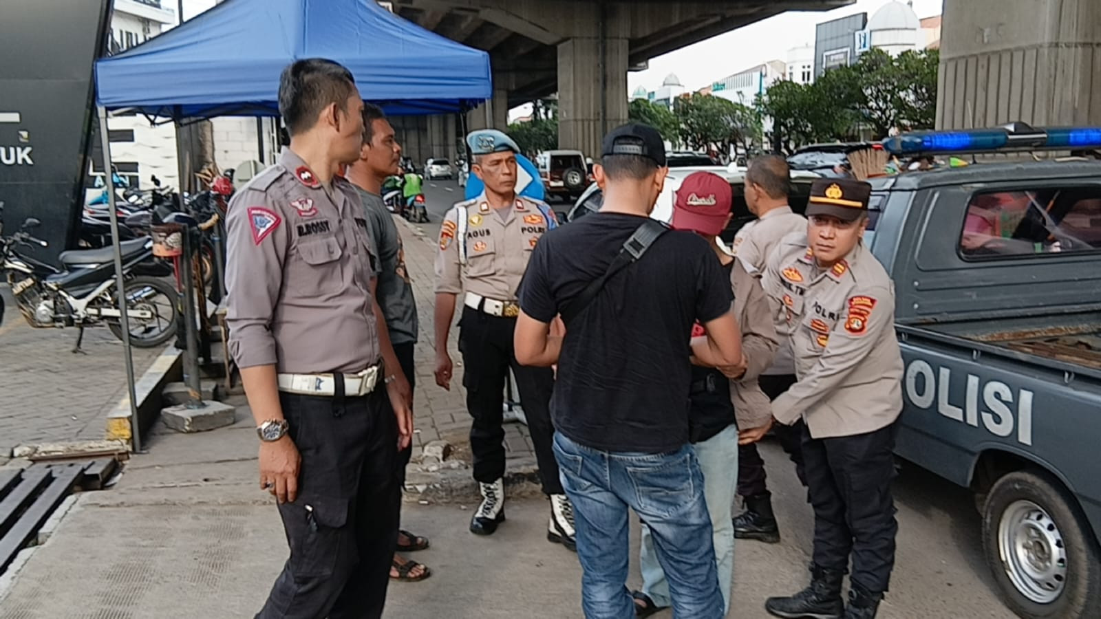 Polsek Jatisampurna Gelar Operasi “Berantas Jaya 2025”, Tertibkan Juru Parkir Liar