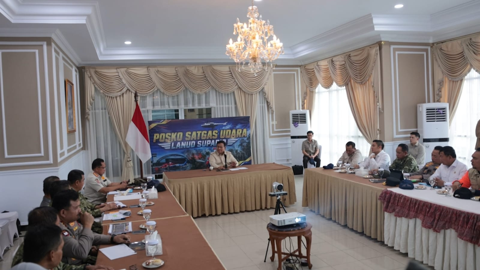 Prabowo Gerak Cepat, Bertolak ke Kalimantan Pimpin Penanganan Karhutla