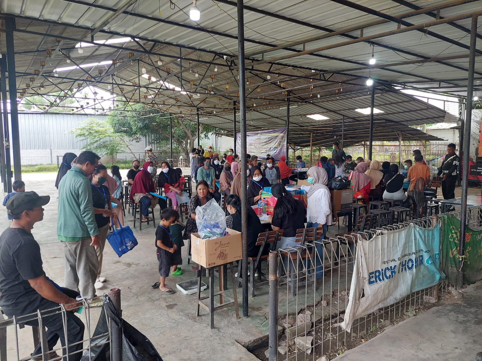 Sinergi TNI-Polri dan Tiga Pilar: Baksos Pengobatan Gratis Digelar di Bekasi Utara