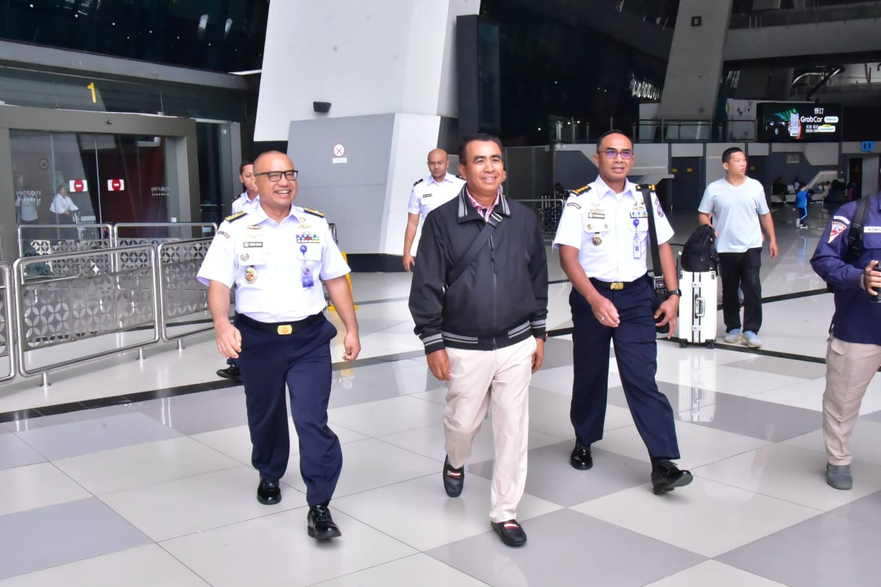 Bakamla RI Sambut Kedatangan Pimpinan SPCG dan APMM