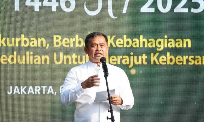 TNI AD Sembelih Ribuan Hewan Kurban, Teguhkan Semangat Berbagi di Idul Adha 1446 H