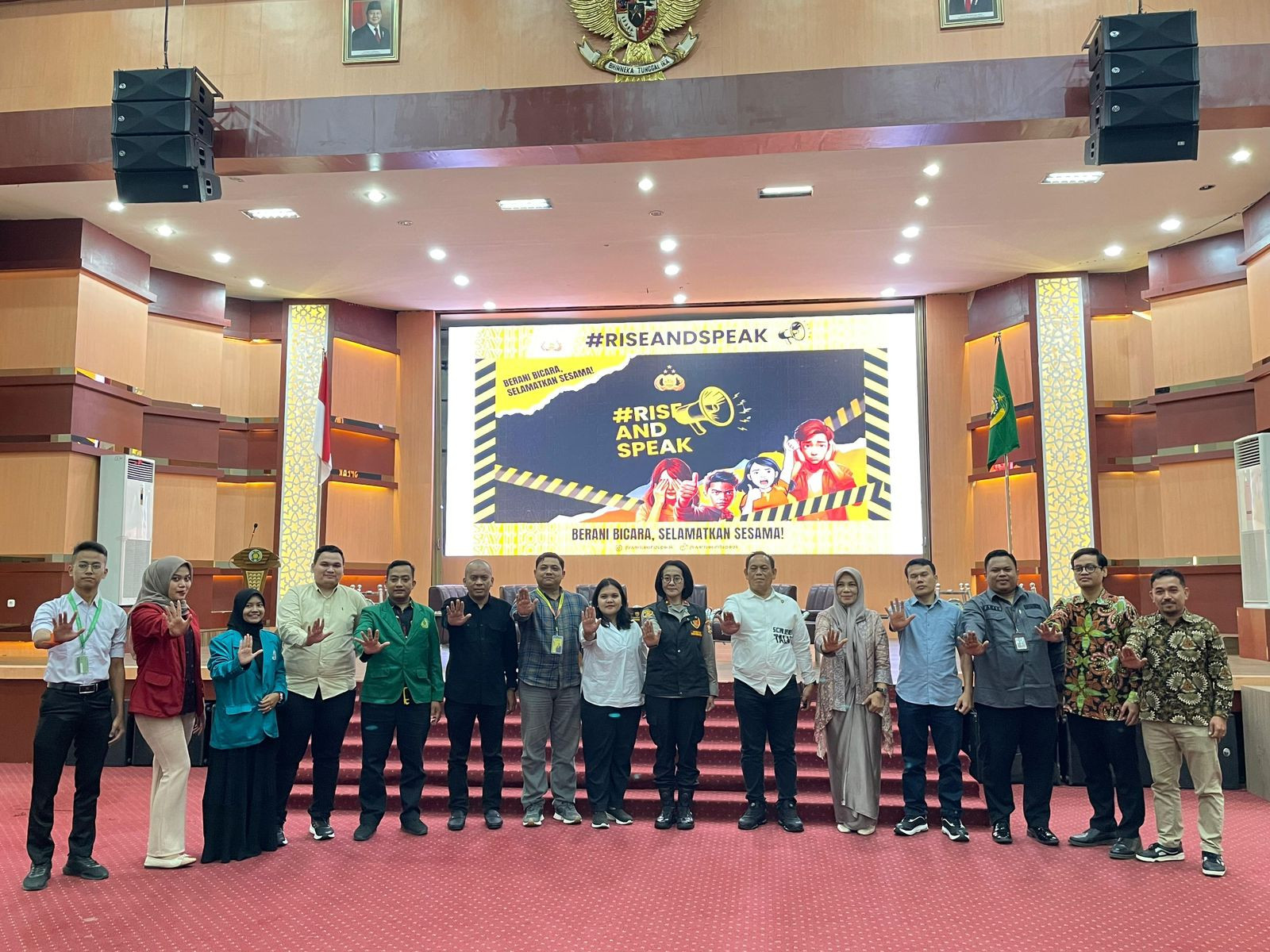 Polri Gaungkan Kampanye “Rise and Speak” di USU: Dorong Kolaborasi Tangani Kekerasan dan Eksploitasi