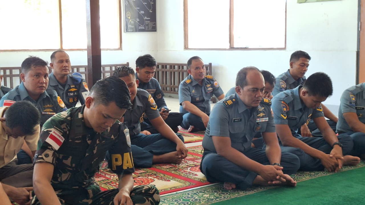 Lanal Simeulue Laksanakan Do’a Bersama Dalam Rangka Panen Ketahanan Pangan TNI AL Tahun 2025
