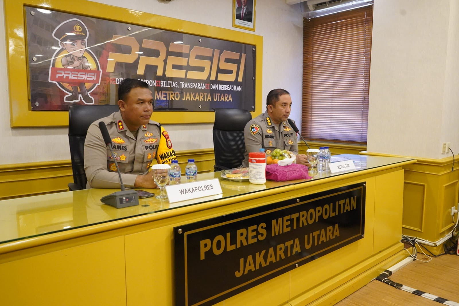 Polres Metro Jakarta Utara Terima Kunjungan Penelitian dari Mabes Polri Terkait Penerapan E-MP dan Ketahanan Pangan