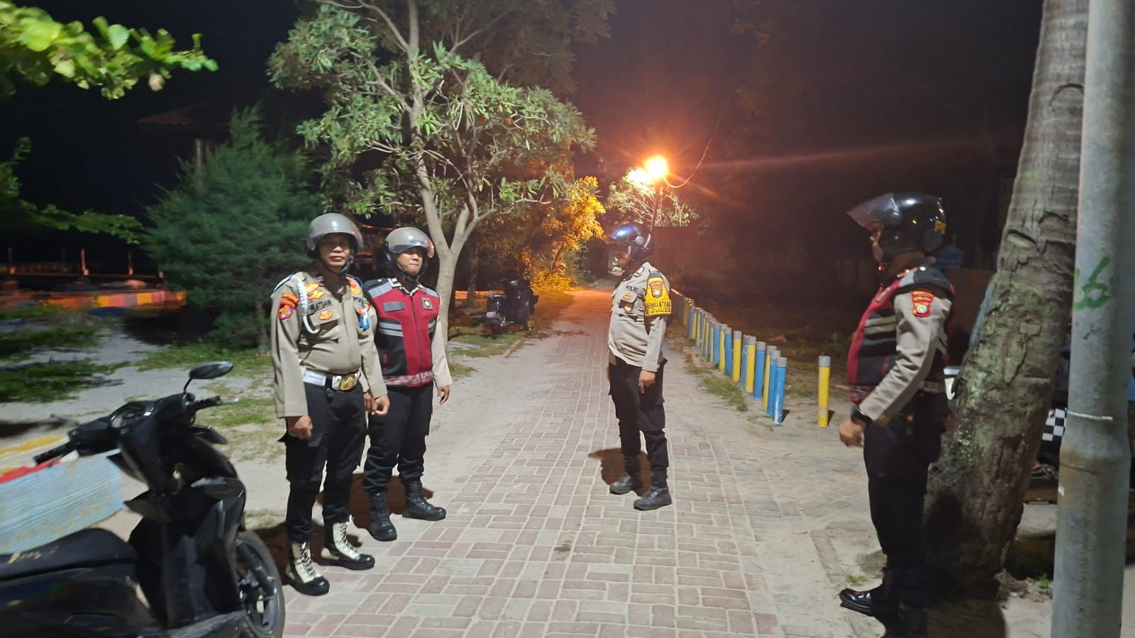 Polsek Kepulauan Seribu Selatan Intensifkan Patroli 3C dan Sosialisasi Call Center 110, Ciptakan Wisata Aman Saat Libur Panjang