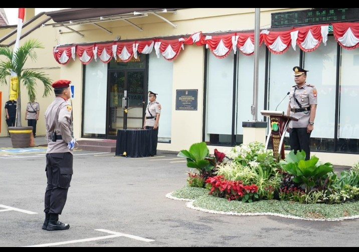 Polres Metro Jakarta Utara Laksanakan Upacara Hari Juang Polri 2025, Momentum Perkuat Semangat Pengabdian