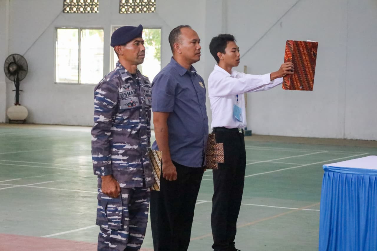 Junjung Tinggi Transparansi Seleksi, Panitia Daerah Kodaeral IX Gelar Penandatanganan Pakta Integritas Caba PK Gelombang II dan Cata PK Gelombang III Tahun 2025