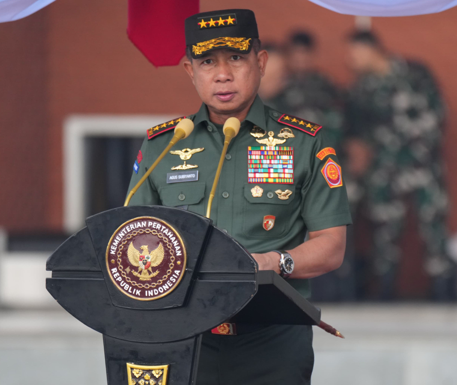 Panglima TNI Sambut Kontingen Patriot II Usai Sukses Tampil di Bastille Day Prancis