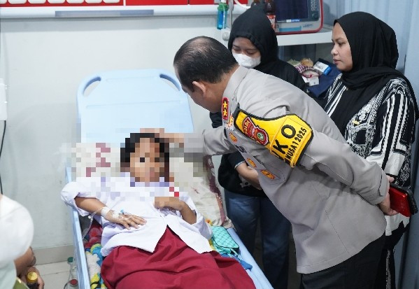 Kapolda Metro Jaya Besuk Korban Tertabrak Mobil di Cilincing, Pastikan Penanganan Maksimal