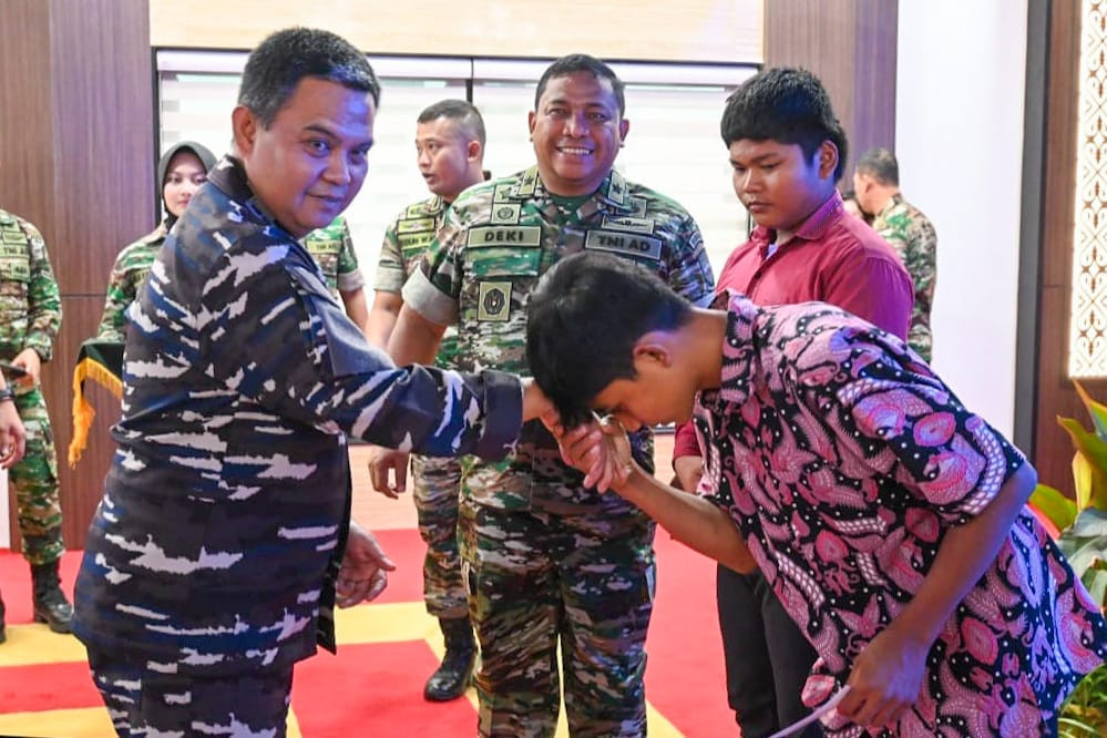 Mohon Kelancaran Rangkaian Kegiatan HUT Ke-80 TNI, Keluarga Besar Kodaeral I Turut Serta Acara Doa Bersama