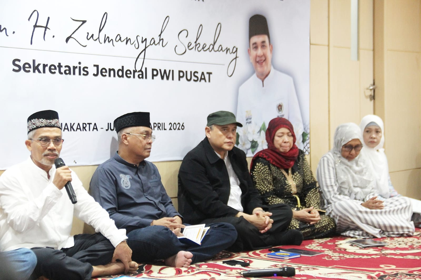 PWI Pusat Gelar Takziah dan Doa Bersama, Sekjen Zulmansyah Sekedang Dikenang Sosok Total dan Berdedikasi