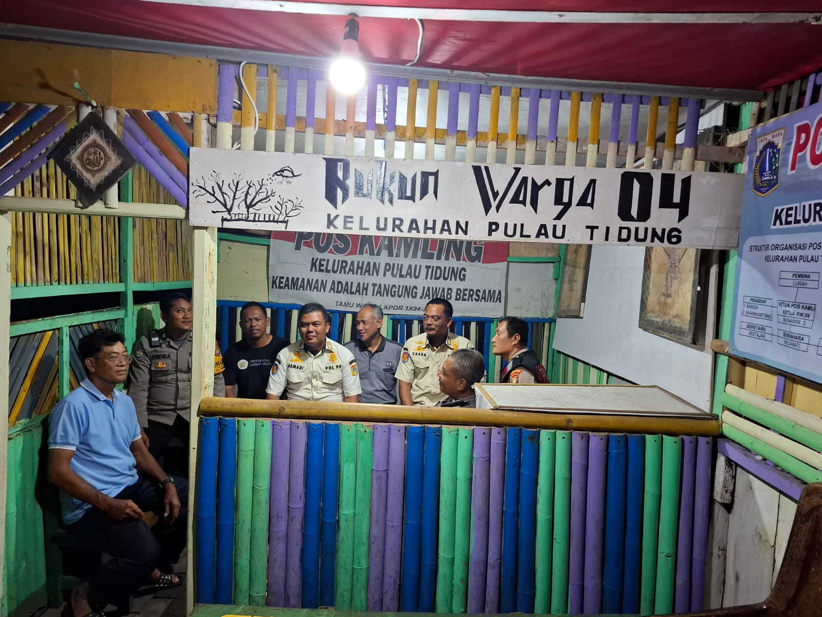 Patroli Malam Gabungan, Polsek Kepulauan Seribu Selatan Perkuat Siskamling Cegah Gangguan Kamtibmas