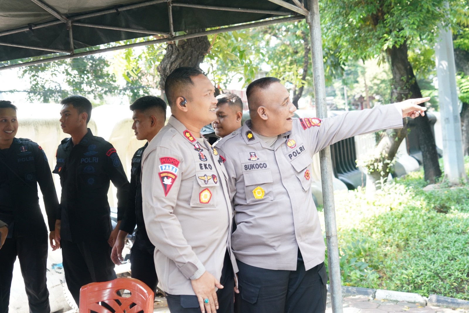 Brimob Polda Metro Jaya Amankan Sidang Harun Masiku di Pengadilan Negeri Jakarta Pusat Berjalan Kondusif