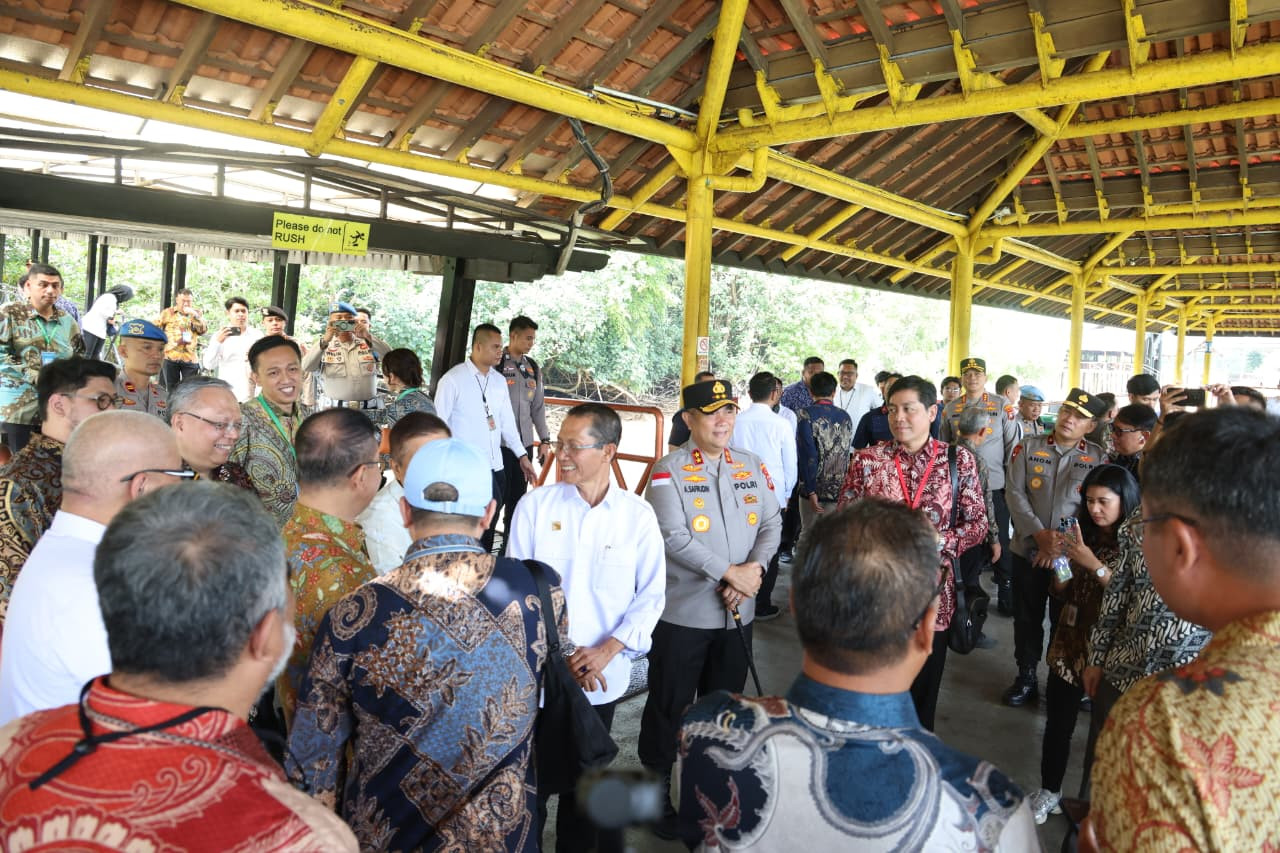 KAPOLDA KEPRI HADIRI NONGSA–CHANGI CABLE LANDING CEREMONY, DUKUNG PENGUATAN EKOSISTEM DIGITAL INDONESIA