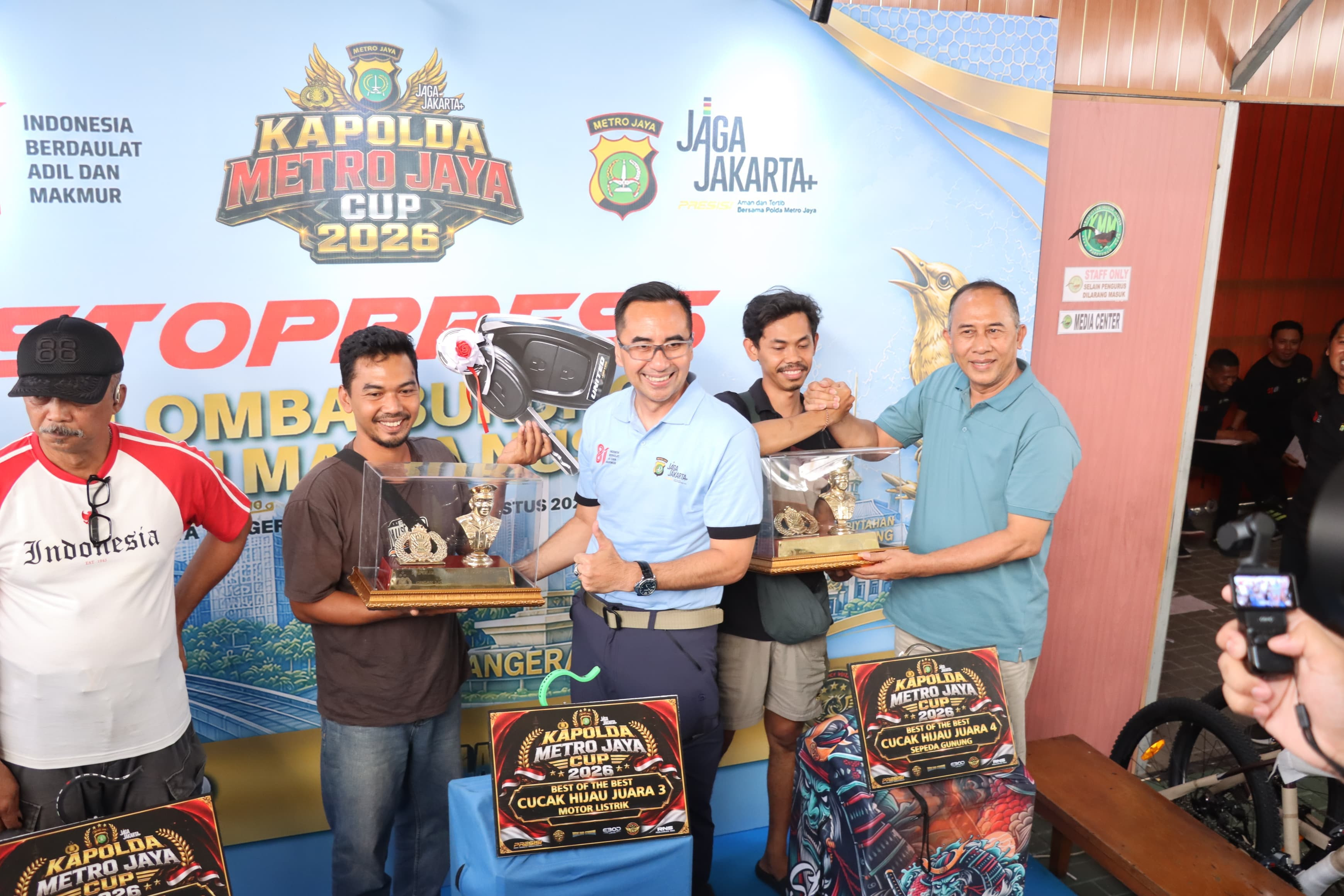 Kapolda Metro Jaya Cup 2026 Meriah, Ratusan Kicau Mania Adu Gacor di Tangerang