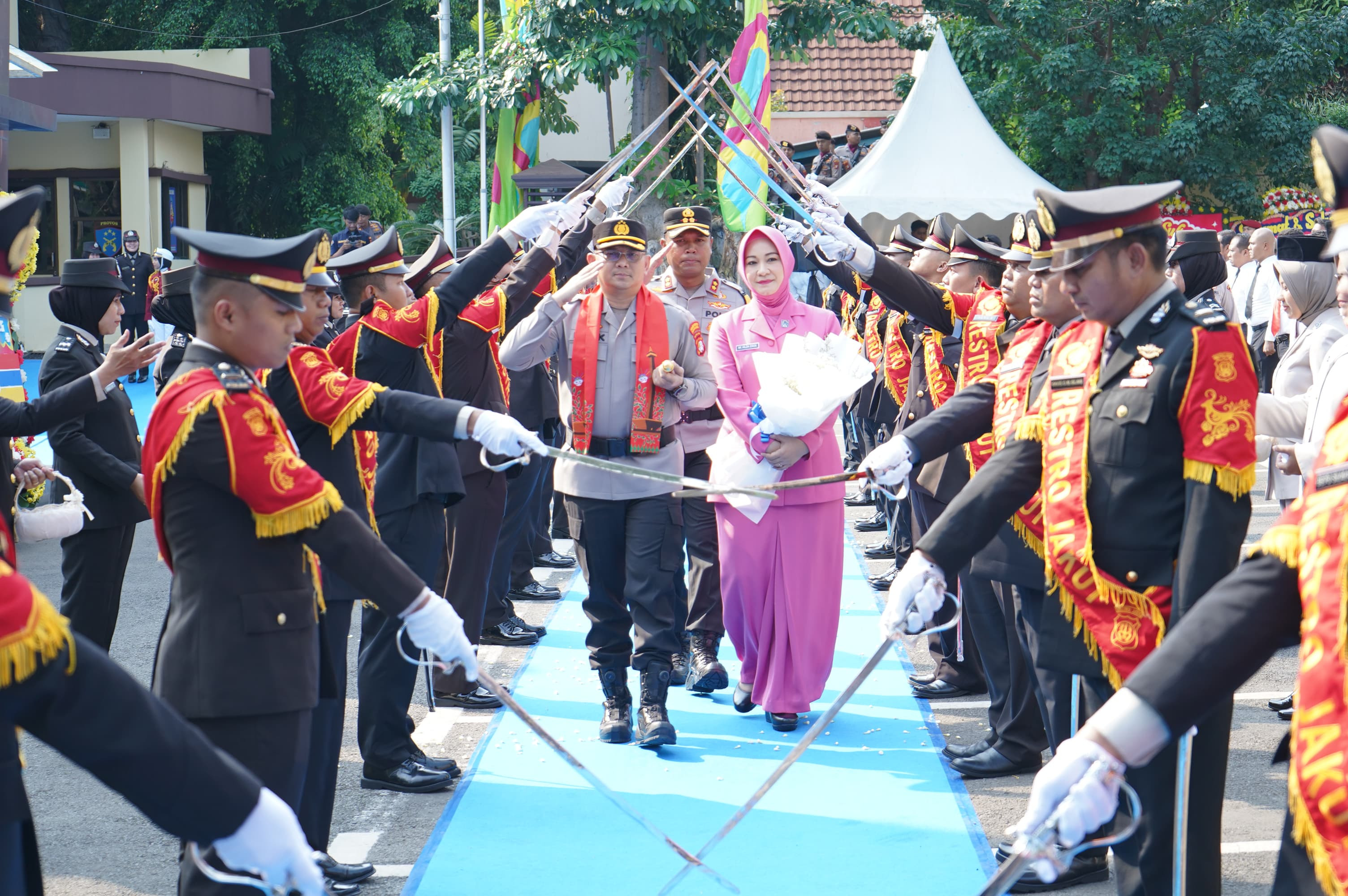 Kapolres Metro Jakarta Utara Berganti, Erick Frendriz Resmi Gantikan Ahmad Fuady Lewat Welcome and Farewell Parade