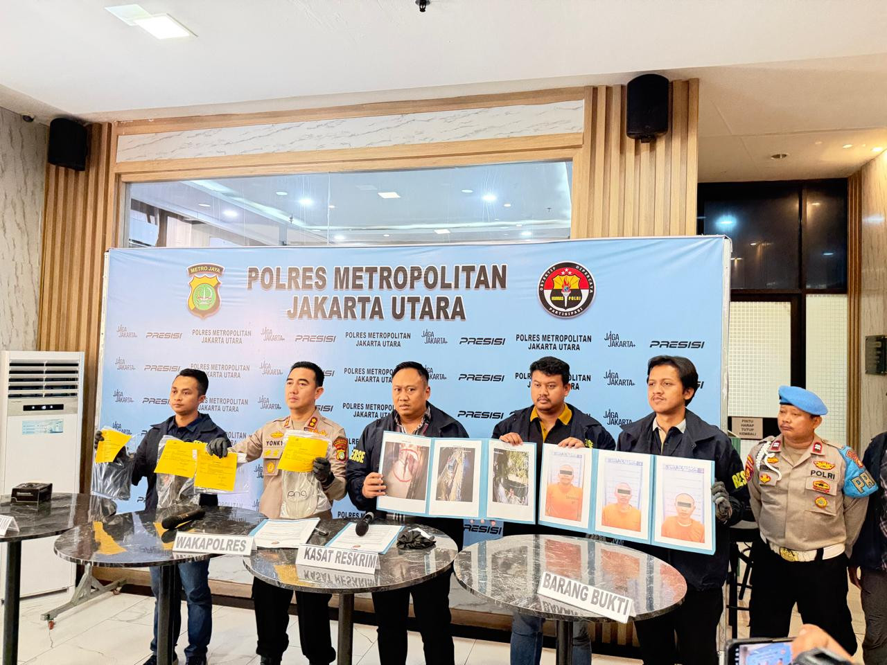 Polres Metro Jakut Ungkap Pengeroyokan Berujung Maut, Tiga Pelaku Ditangkap