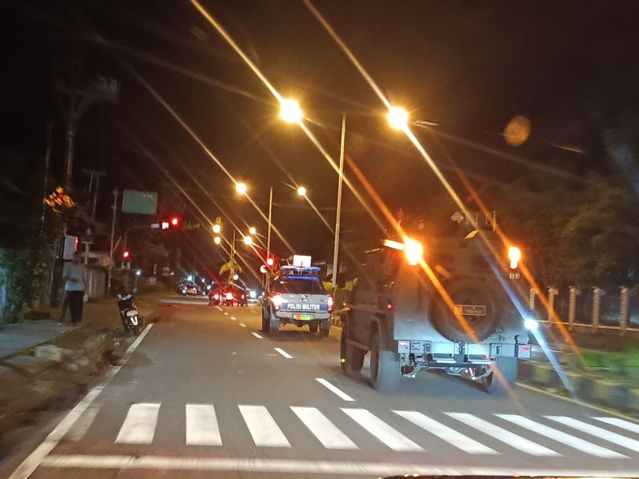Bersama Anggota Banser dan Pemuda Kerukunan, Kodim 1710/Mimika Kembali Laksanakan Patroli Humanis Jaga Stabilitas Kamtibmas Wilayah