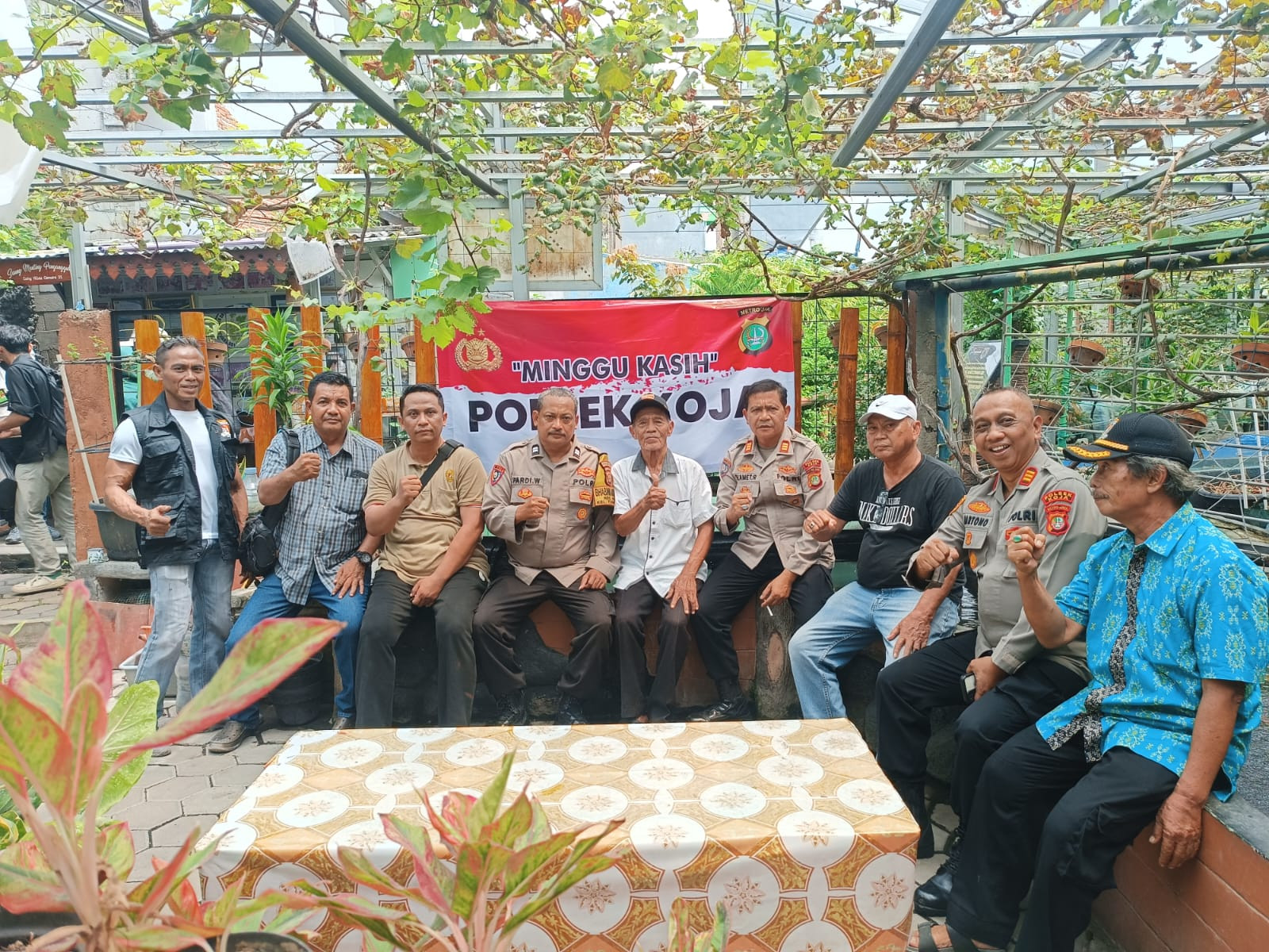 Polsek Koja Selenggarakan "Minggu Kasih" untuk Mempererat Hubungan dengan Masyarakat Tugu Utara