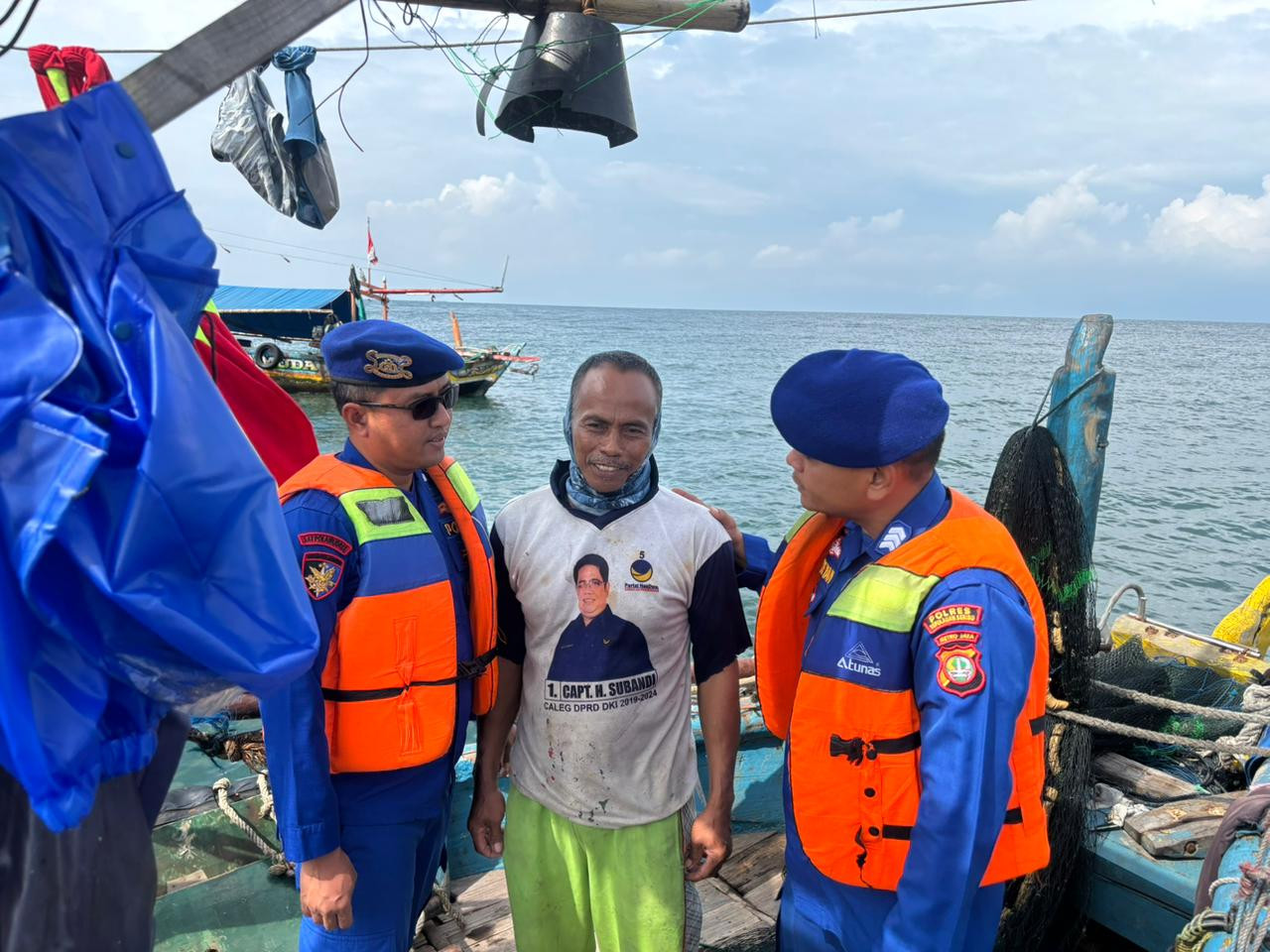 Satpolairud Polres Kepulauan Seribu Gelar Patroli Dialogis Laut, Antisipasi Kejahatan Perairan