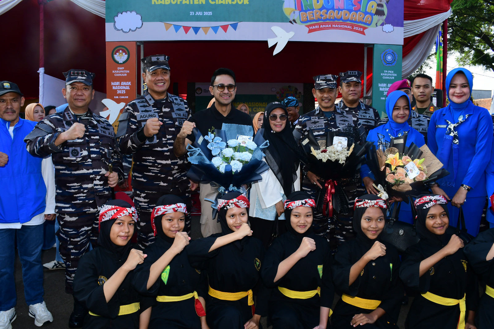 Menjaga Senyum Masa Depan, TNI AL Peringati Hari Anak Nasional Tahun 2025 Melalui Bakti Kesehatan di Cianjur